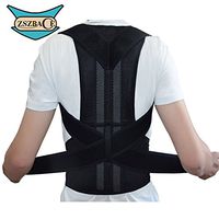 Posture Corrector, Back Support Brace Waist Support Belt, Bone Injury Correction Straighten Upper Back Slouching Corrective for Men or Women Muscle Compression Brace (XL)