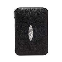 Smoking Set/Cigar Humidors Cedar Wood Lining Leather with Cigar Scissors Travel Portable Cigarette Box Can Accommodate 4 Cigars Solid Wood Box Men's Gift Box Leather Box Multi-Color Optional ミュー