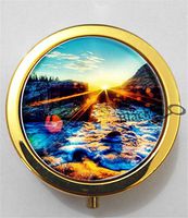 BlackKey Sunshine 3-Compartment Decorative Pocket Gift Box Case Organizer for Pill, Color 2 -1972