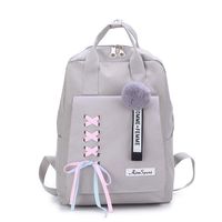 CANRAN School Backpack Teen Girls Bookbag for Laptop Book Bag Travel Rucksack Daypack for Men Women Boys Girls (Grey)