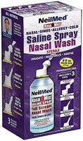 Neil Med NASA Mist Multi Purpose Saline Spray All in One, 6.0 Ounces (Pack of 6)