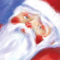 Hi-Look Microfiber Cleaning Cloth - Santa