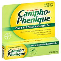 Campho-Phenique Pain & Itch Relief Antiseptic Gel 0.5 Oz (Pack Of 4)