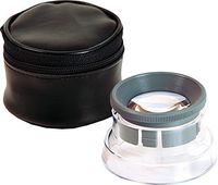 10x Stand Magnifier Adjustable Stand Fixed Focus Magnifier with Carrying case
