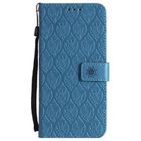 Huawei P20 Pro Case, Lomogo Leather Wallet Case with Kickstand Card Holder Shockproof Flip Case Cover for Huawei P20Pro - LOYYO24141 Blue