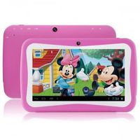 7inch Wopad Google Android 7.1 Quad Core Multi-Touch Touch Screen 1GB RAM 8GB Hard Drive Kids Tablet Pink (Renewed)
