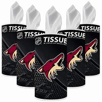 NHL Arizona Coyotes Accessories Party Supplies & Party Decorations Tissue Cups 5-Pack