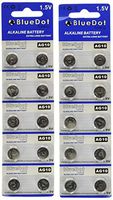 BlueDot Trading AG10 Batteries, 20 Count