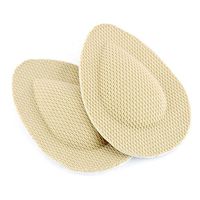 Pinleg 1Pair Forefoot Pads Metatarsal Ball Foot Support Cushions Sore Pain Insole Forefoot Anti Slip Shoe (Khaki)