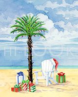 Hi-Look Microfiber Cleaning Cloth - Christmas Beach