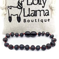 Raw Amber Bracelet (Unisex) Alternative Pain Relief - Certified Genuine Baltic Amber Bracelet - Cherry