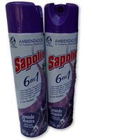 SAPOLIO 6 in 1 Air Freshener Wild Lavender Fragrance 12.2 fl oz Pack of 2