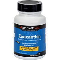 BRICKER LABS ZEAXANTHIN WITH LUTEIN, 30 SGEL