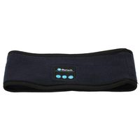 Adoeve Wireless Bluetooth Earphone Headband Running Yoga Sweat Headphone Scarf Bluetooth Headsets (Dark Gray)
