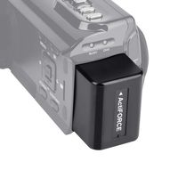 Delaman NP-FV5 Plus 3.7V 2500mAh Rechargeable Lithium Battery for HDV-534KM 4K WiFi 1080p Camera