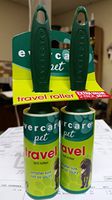 Evercare Pet Travel Size 30 Layer Lint Roll 6/2pk