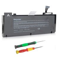 New Laptop Battery A1322 for Pro 13" Unibody A1278 (Mid 2009 to Mid 2012) MC375D/A Mb991LL/A 2009 Version (A1278, MacBookPro 5.5 7.1 8.1 9.2) (10.95V 63.5Wh/5800mAh)