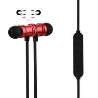 Wireless Headphone! AMA(TM) Headset-In-Ear Sports Outdoor Stereo Earphone With Mic Handfree Earbuds (Red)