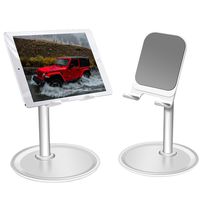 Desktop Tablet Stand,Phone Holder,Compatible with Tablets Such As iPad Air Mini Pro, Phone XS Max XR X 6 7 8 11,Kindle and Nintendo Switch