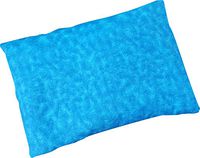 Microwavable Corn Filled Heating Pad and Cold Pack/Washable 100% Cotton Cover (7.5"Wx11"L, Blue Stream)