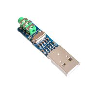 HiLetgo 5V PCM2704 Sound Card Decoding Module DAC Decoder Board for PC Computer USB Powered
