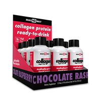 Medical-Grade Liquid Collagen Supplement | AminoSculpt Sugar-Free | Chocolate Raspberry | Burn Fat | 2 fl oz Shots| Good for Joints, Bones, and Sleep | Better for Hair, Skin and Nails