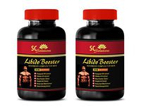 Male Enhancing Supplements - LIBIDO Booster Advanced Complex for Men - maca Extract - 2 Bottles (120 Capsules)