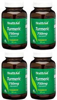 (4 PACK) - HealthAid - Turmeric (Curcumin) 750mg | 60's | 4 PACK BUNDLE