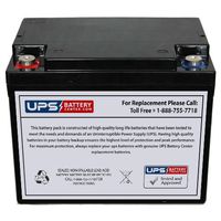 Cellpower CPX 50-12 12V 50Ah Replacement Battery