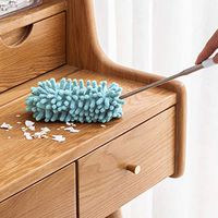 Sagton Microfiber Dusters for Cleaning, Scratch-Resistant Cover, Bendable, Washable, Detachable, Lint Free Dusters for Cleaning Ceiling Fan, Blinds, Cobwebs, Furniture (9 Blue)