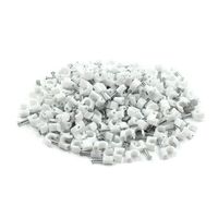 Homiest 200 Pcs Nail in Cable Clips Ethernet Cable Staples 5mm for Cat6 Cable,White
