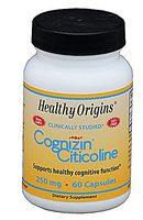 Healthy Origins, Cognizin Citicoline, 250 mg, 60 Capsules (DOUBLE PACK)