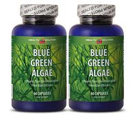 Chlorella spirulina Extract - Blue Green Algae - Brain Supporting Supplement (2 Bottles)