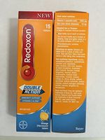 Redoxon Double Action Orange Effervescent Tablets, 1000mg Vitamin C & 10mg Zinc, 2x15 vials by Redoxon