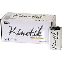 Kinetik 53316 9-Volt Alkaline Batteries, 12 pk, New