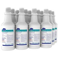 Diversey Crew Heavy Duty Toilet Bowl Cleaner - 12 Pack - Perfect for eliminating Offensive Odors, Rust, gunk, and Lime Scale (32 oz Bottle)