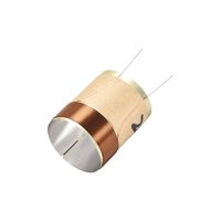 uxcell 25.5mm 1 inches Woofer Voice Coil Dual Layers Round Copper Wire Bass Speaker Audio Replace Parts