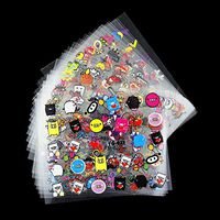 New 24 Sheet 3D Nail Art Stickers Super Cute Cartoon Decals Transfer Nail Deco