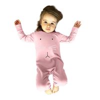 Sharemen Newborn Baby Boy Girl Letter Long Sleeve Romper Bodysuit Outfit Clothes (6-12 Months, Pink6)