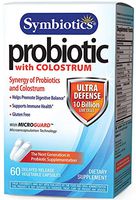 Symbiotics Probiotic for Immunity Support with Colostrum Ultra Defense, 60 Capsules