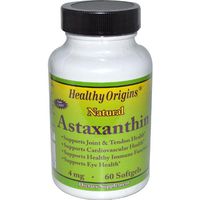 Healthy Origins Astaxanthin - 4 mg - 60 Softgels