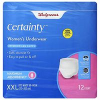 Walgreens Certainty Women's Underwear, Maximum Absorbency XX-Large 12 ea (1)