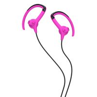 Skullcandy Sports Performance Secure Fit Chops Hanger and Bud - Pink/Black