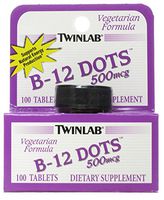 TWINLAB B-12 DOTS,500 MCG, 100 DOT