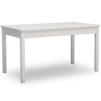 Kids Play Table | Grow with Me Convertible Desk | Delta Children | Bianca White