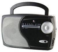 AM/FM Weatherband Radio in Black