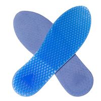 SWATOM Massaging Insoles Design Lets Gel Insoles Absorb Shock Full Length Sport Shoes Insoles