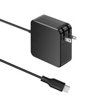 7.5Ft 90W AC Adapter Charger Fit for HP Spectre 15-bl075nr 15-bl012dx ENVY 17-u153nr x360 Convertible PC Type C (USB C Connector) Laptop Power Supply Cord (Compitable with 65W 45W)