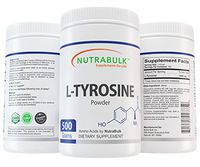 NutraBulk L-Tyrosine Powder - 500 Gram (1.1lbs)