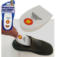 Kole Imports Memory Foam Heel Cushion Reduces Heel Shock and Pressure